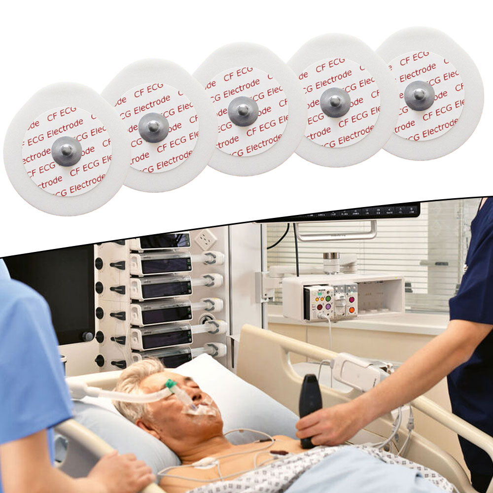 Disposable ECG Electrodes 50-5 - Ecg Patch Monitor ulasan dan harga