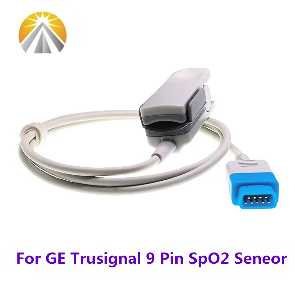 SPO2 Sensor 9 Pin For GE Datex - Breath Rate Monitor ulasan dan harga