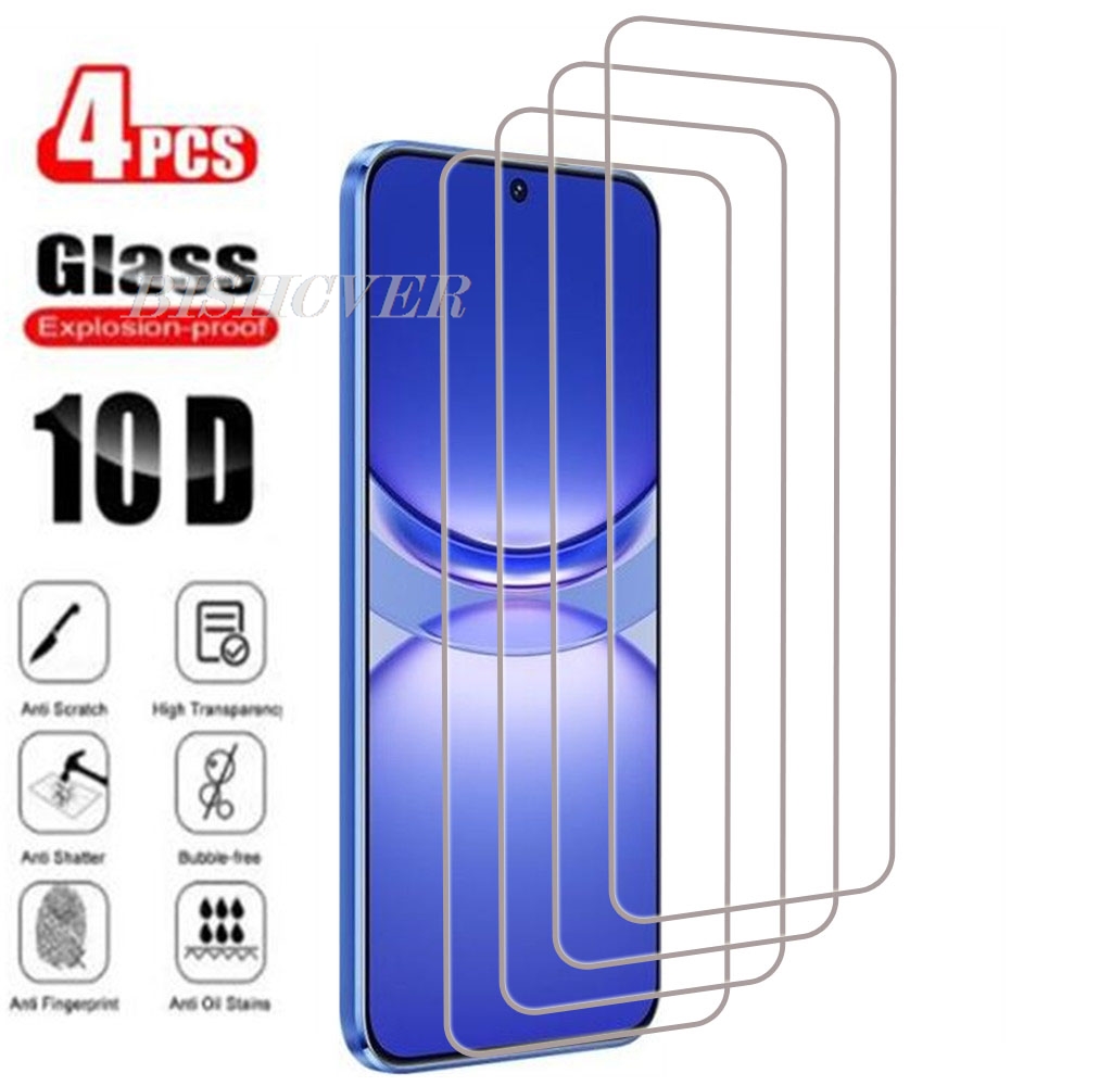 4Pcs Tempered Glass For Huawei - Huawei Nova 12 ulasan dan harga