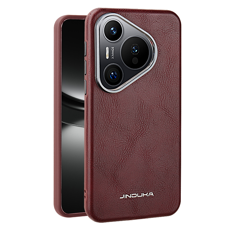 Plain Grain Leather Magnetic C - Huawei Pura 70 ulasan dan harga